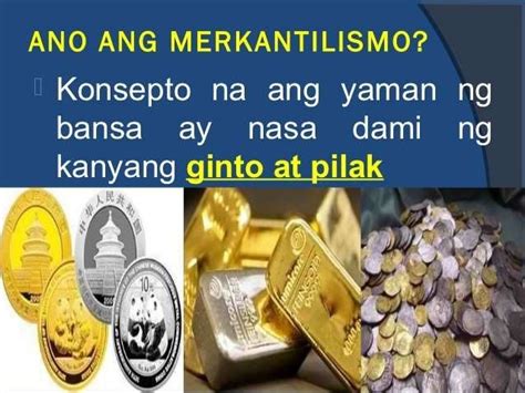 ibig sabihin ng merkantilismo|Sistemang pang.